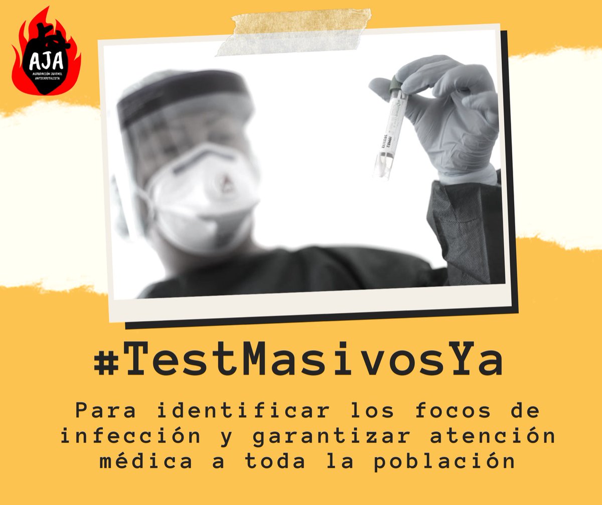 AJACCHSur's tweet photo. #TestMasivosYA #Covid_19 #Mexico https://t.co/uTufnq0Zo5