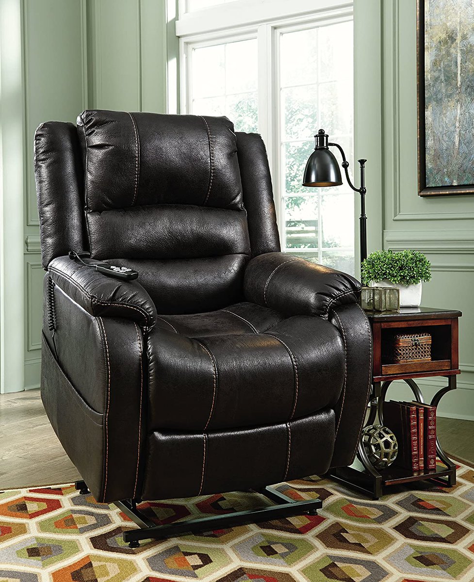 Signature Design by Ashley Yandel Power Lift Recliner - Excellent Amazon Deal &amp; It Comes In Brown Too: amzn.to/2WABgDs