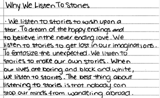 "We listen to stories to wish upon a star. To dream of the happy endings" - Guadalupe, Oasis Participant- Check out the rest of this amazing post by Paula &amp; Julie. storytellingarts.blogspot.com/2020/03/why-te…