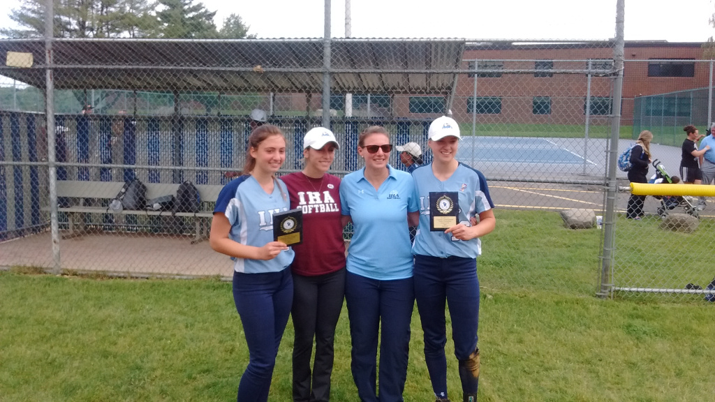 Cagey86's tweet photo. IHA's Fasano, happy to be discussing softball, looks ahead and stays positive https://t.co/HvdOQIaopg https://t.co/uZ2D7H8taK