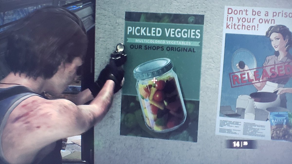 torsoboy323's tweet image. &quot;WE CAN PICKLE THAT!&quot;
#RE3RemakeDemo