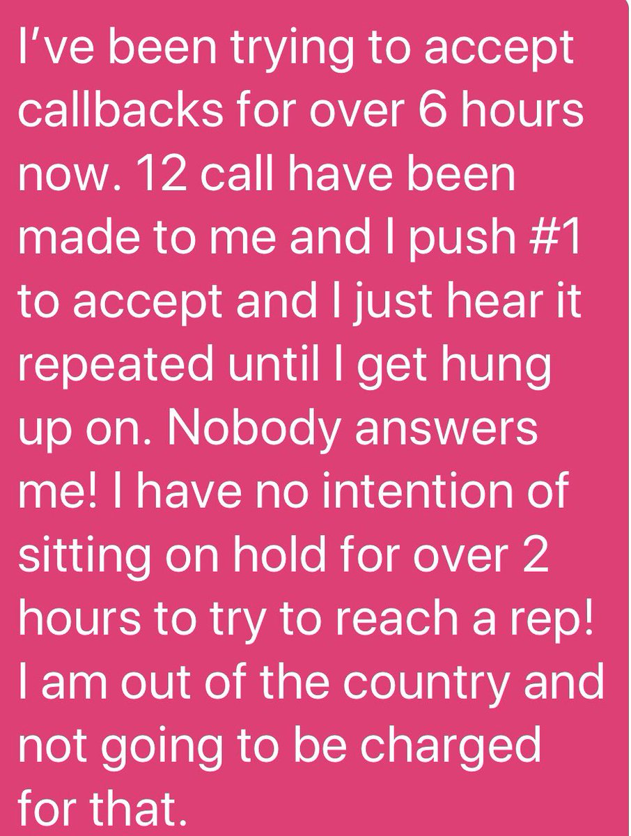 Julie_Miche's tweet photo. @TMobile @TMobileHelp Fix this! Do not cut my service! I’m out of the country &amp; trying to get back to USA! https://t.co/SaQWA6ejHR