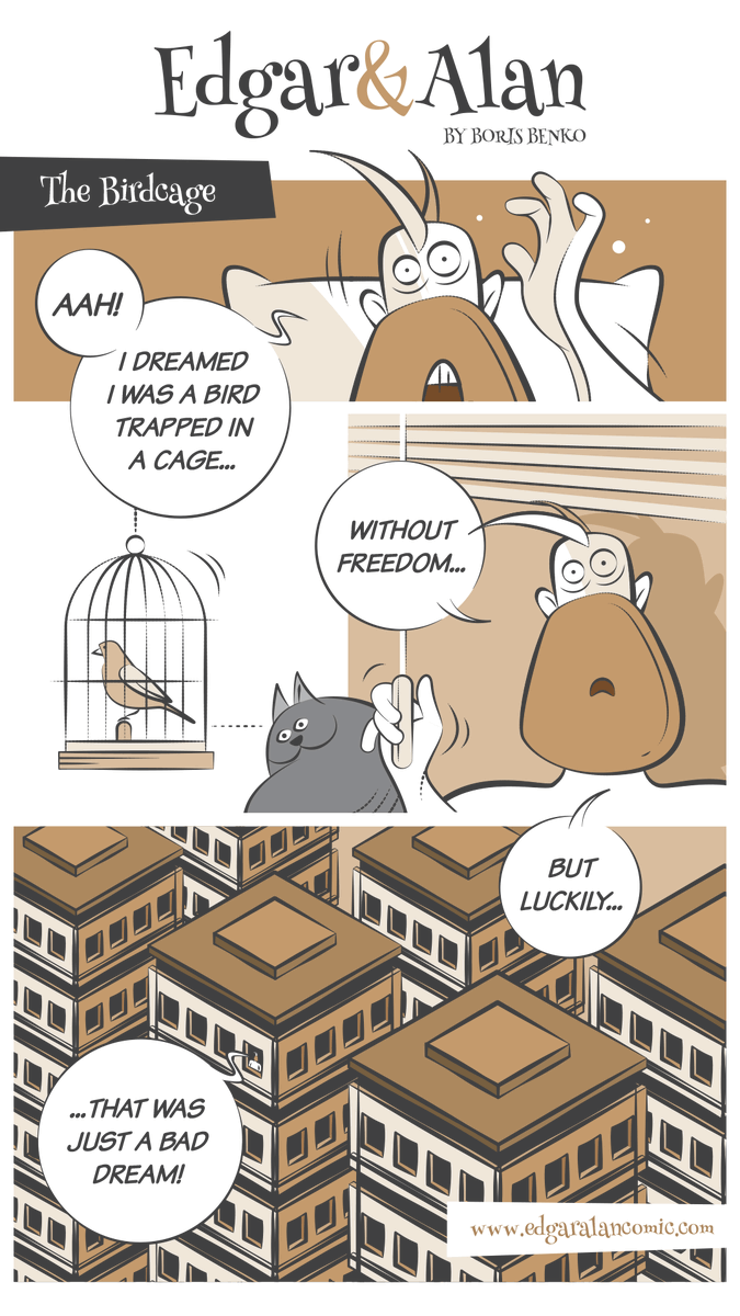 Edgar & Alan Webcomic tweet media