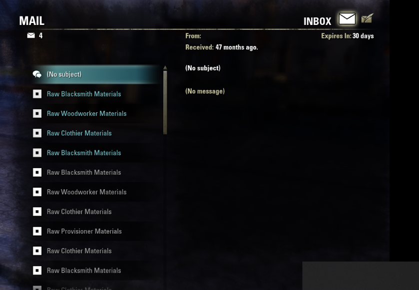 WTF is this shit? o.O #ESO #ghostmail