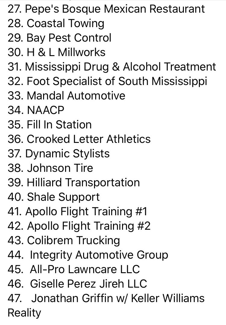 CoachPav's tweet photo. Thank you to the following businesses for sponsoring the St. Martin Boys Basketball Program for the 2019-2020 school year.  Please make sure you support these local businesses during these tough times.  Please like and share this post to help support them now! https://t.co/MLi51KXdma