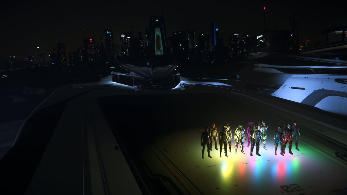 KaitoCombine's tweet photo. Another fun formation flight with @Jorunn_SC today. Lots of beautiful 890 Jumps flying over New Babbage. Today's event really made me want to own one. @CZenStar https://t.co/NCExVcxdCT