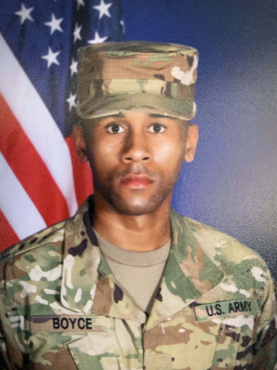 ProphetBoyce's tweet photo. Well, he did it. Graduated from The Forge and officially a Army National Guard. Marvell Boyce II. Proud of this Man of God. https://t.co/FOeFuyZmoZ