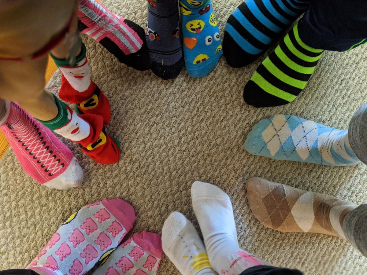 Dakes family rocking their socks!