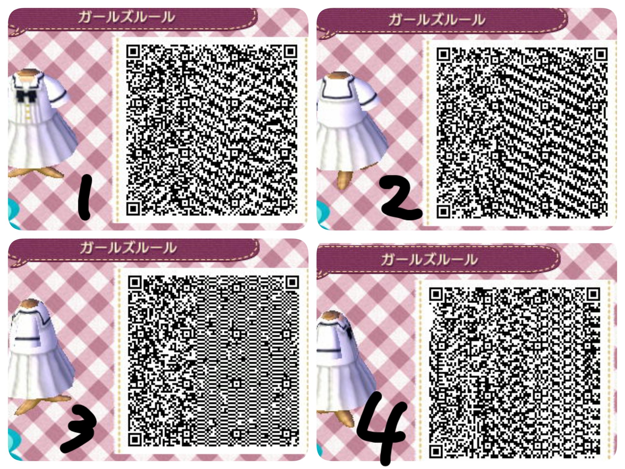 森 の コード qr どうぶつ あつまれ