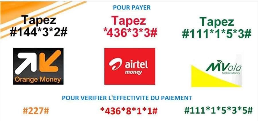 #Coronavirus : Pour contribuer à la lutte contre la propagation du virus à #Madagascar, la #JIRAMA encourage les clients à utiliser le paiement des factures d’eau et d’électricité avec Mobile money (Orange, Airtel, MVola, AccesBanque)

#Electricitépourtous
#Eaupotablepourtous