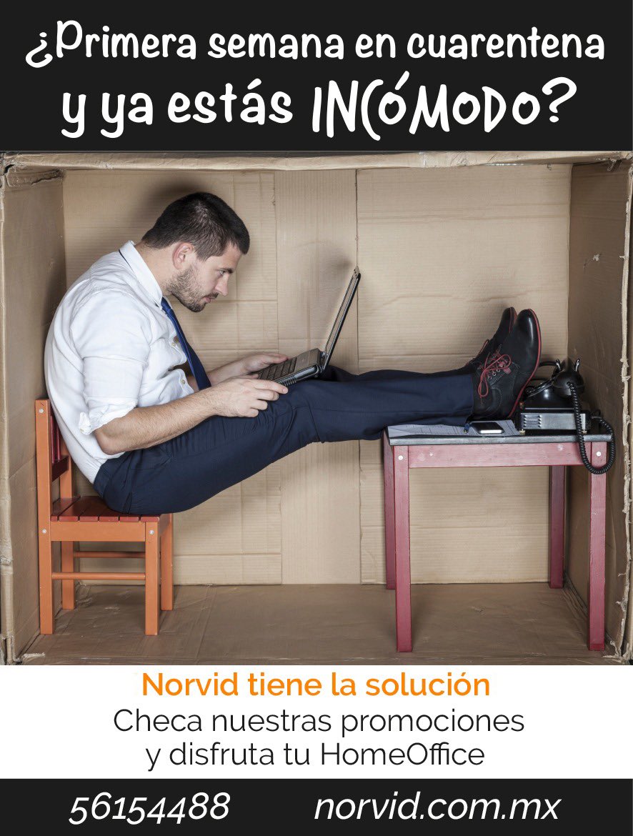 #HomeOffice #Muebles #Mobiliario #TrabajoEnCasa #Norvid #Cuarentena