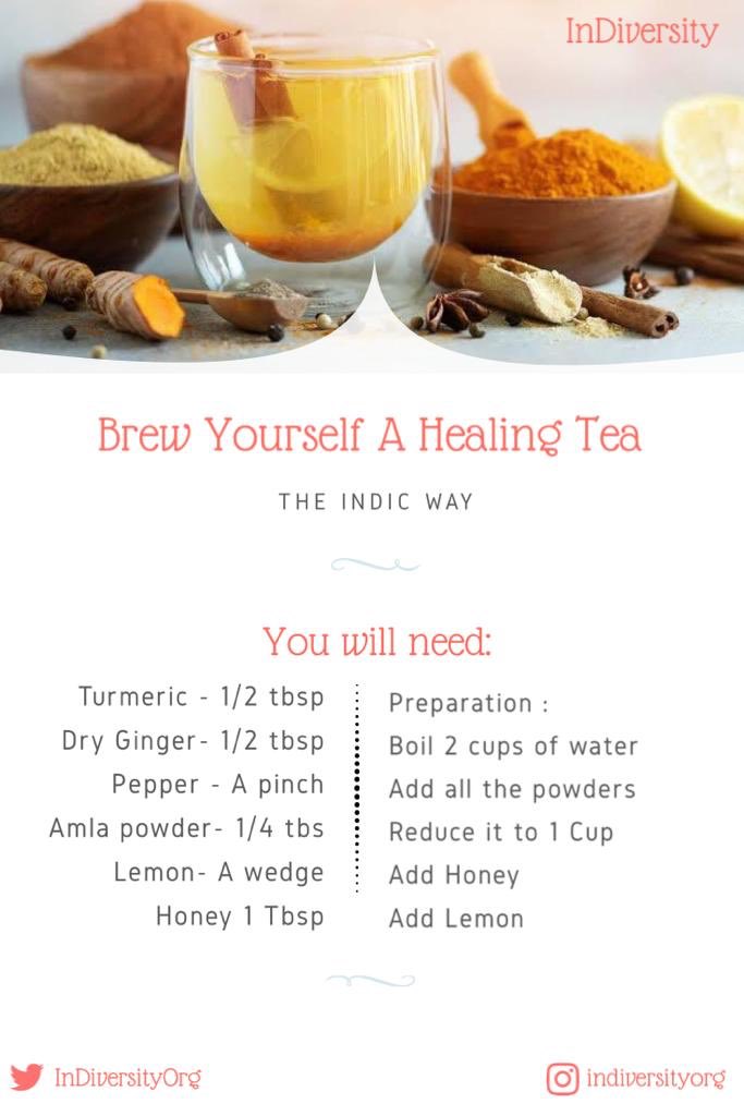 InDiversityOrg's tweet photo. #JanataCurfew How is it panning for you, practised Surya Namaskar🤔 I am sure you would have - so what next? Let us brew our immunity boosting healthy Indic Healing Tea - let that be thy shake for the morn post Surya Namaskar(s) #IndiaFightsCorona what next - watch this space! https://t.co/a1WQuXZN5B