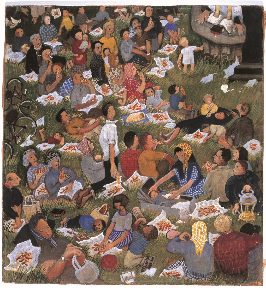 #ELCA #LWF Where do we look for security in the midst of uncertainty? Bank account? Savings? Income? Or to one another? I know what Jesus would answer.
NO ONE HUNGRY
NO ONE HOMELESS
NO ONE HELPLESS
  because we are all here for one another.
WE ARE ALL RESPONSIBLE FOR ONE ANOTHER