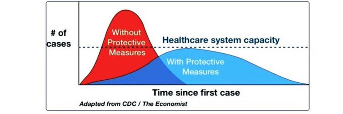 Let me put into words what this graph says to me. 

It’s not unambiguously #FlattenTheCurve. What are the other variables available?

#ExplainTheBar
#RaiseTheBar
#WhyThisDottedLine
#TruncateTheCurve
#DecreaseTheIntegral

I want to be with folks thinking in these other dimensions.