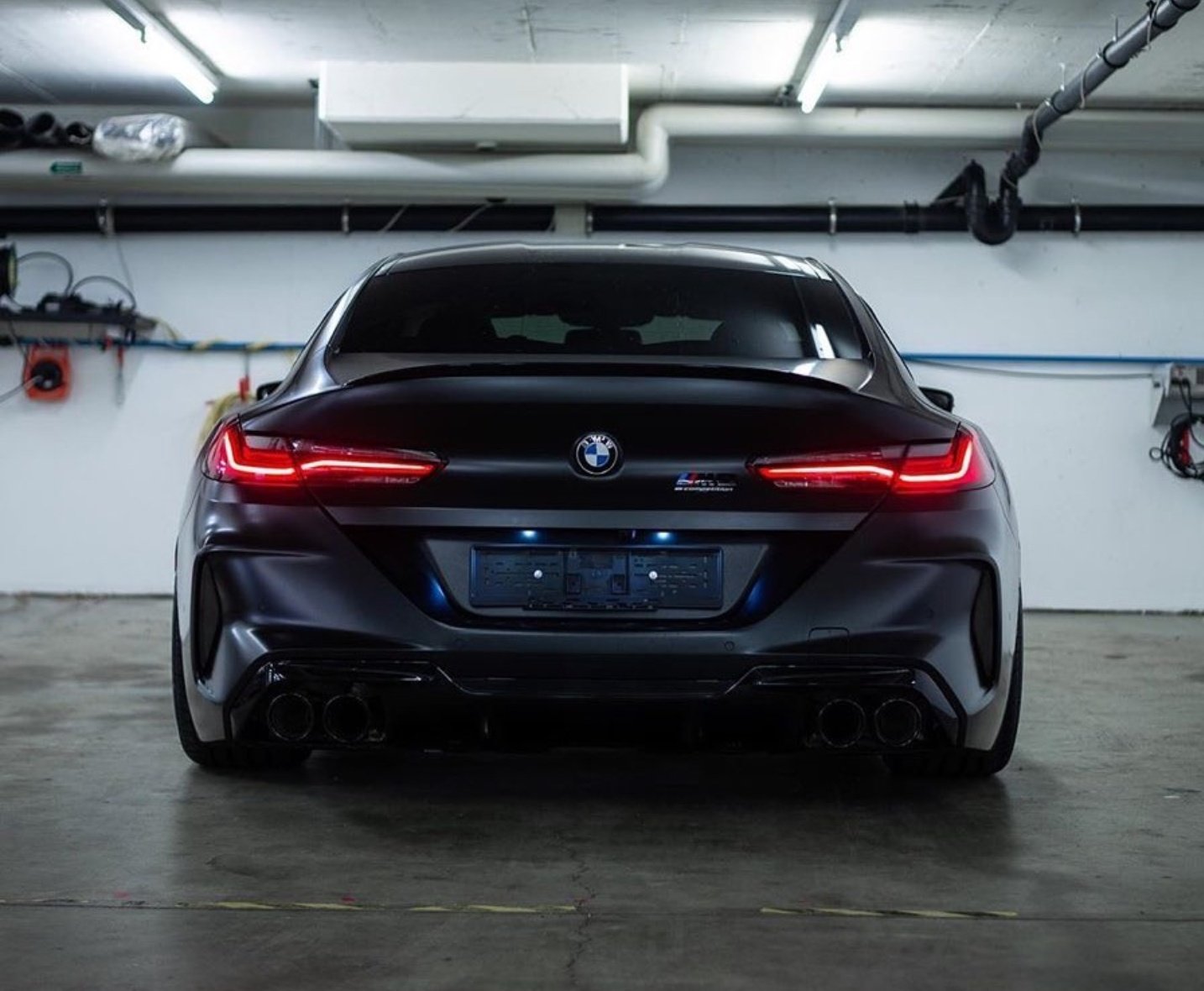 𝑾𝒐𝒓𝒍𝒅𝑾𝒊𝒅𝒆𝑪𝒂𝒓𝒔 Satin Black Bmw M8 Gran Coupe