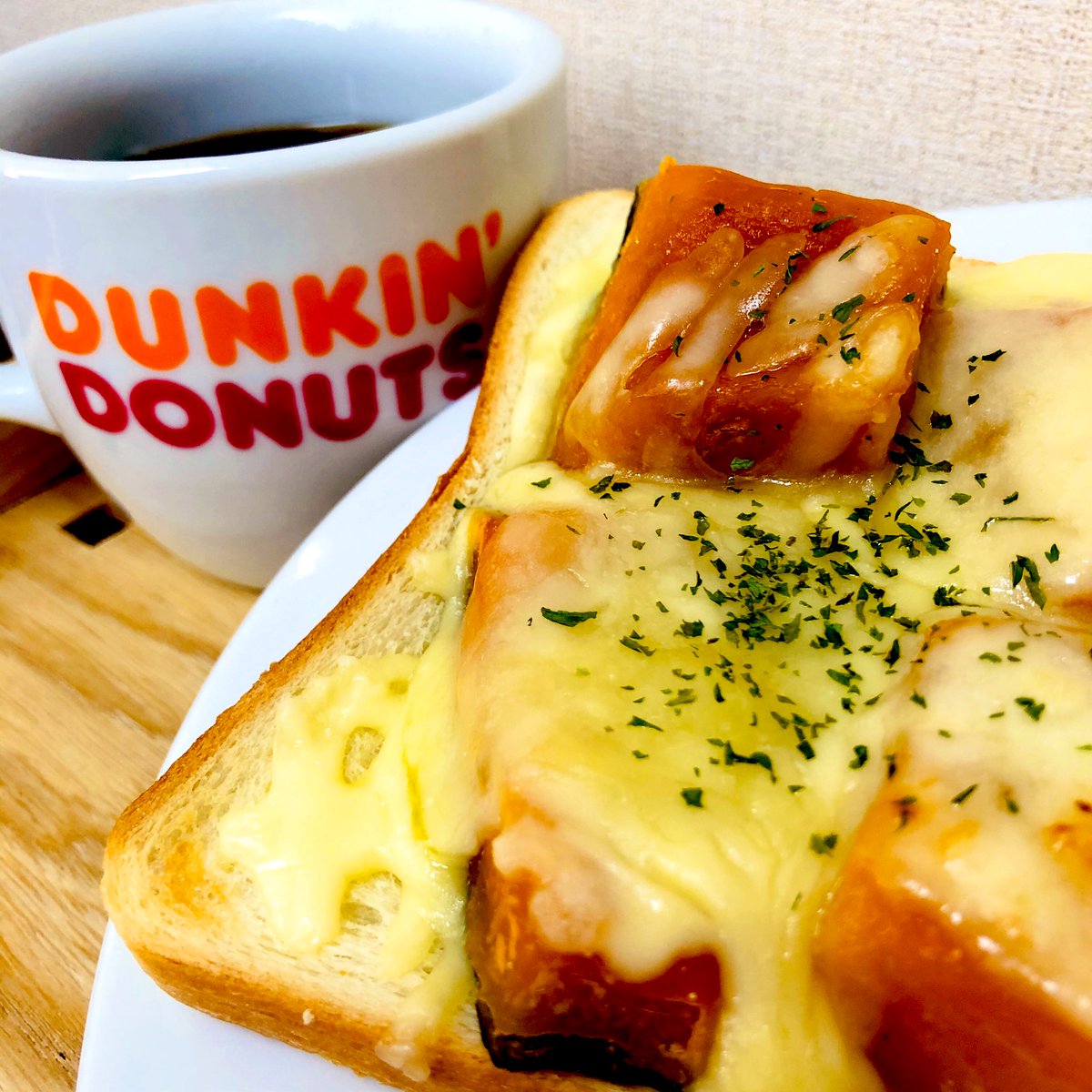 旧 しずく Shizuku 429カフェ Pa Twitter 今朝のモーニングは 栗かぼちゃのハニーチーズトースト レンチンした冷凍 栗かぼちゃに蜂蜜を軽くかけ ピザ用チーズを乗せてトーストしました モーニング 朝食 朝ごはん