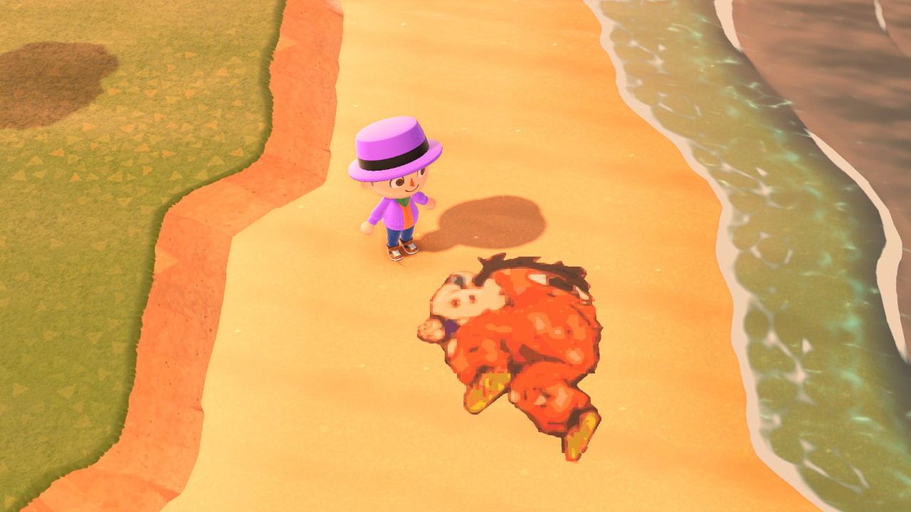 Animal Crossing Dragon Ball Qr Codes Anime Codes For New Horizons