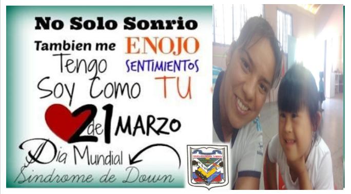 Afiche digital del día mundial del Síndrome de Down, Seguimos cumpliendo con las actividades gracias a las Tic's y las redes sociales. <a href="/Crazet2011/">Crazet2011</a> <a href="/clifpdjunin2018/">@clifpdjunin2018</a> <a href="/2018Cra/">CDCE Junín Táchira</a> <a href="/Aristobulo_Psuv/">AristobuloPsuv</a> <a href="/RosangelaOrozco/">Rosangela Orozco</a> <a href="/charlychaves/">Charly Rojas Chaves</a> <a href="/NicolasMaduro/">Nicolás Maduro</a> @ZonaEducTachira <a href="/Div_Ini_Pri_Esp/">Divi. de Niños y Niñas ZET</a>
