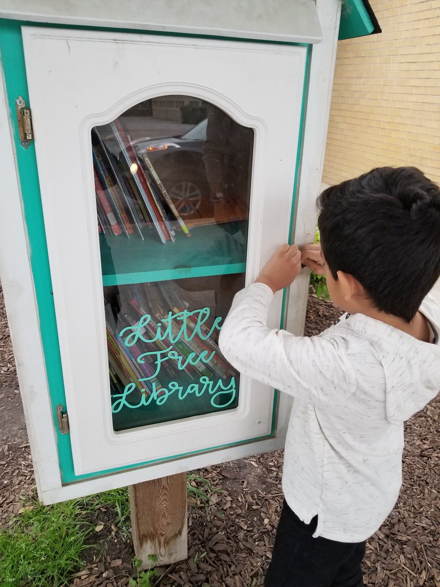 Added some books to <a href="/JHaleyBulldogs/">John Haley Elementary</a> Little Free Library.  Don't forget to read, read and read some more! #ReadingIsOurJam