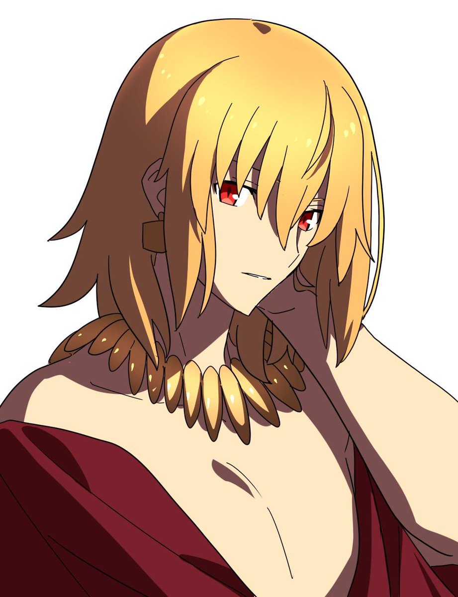 ギルガメッシュ(Fate) 「再掲髪のびギ 」|ちえのイラスト
