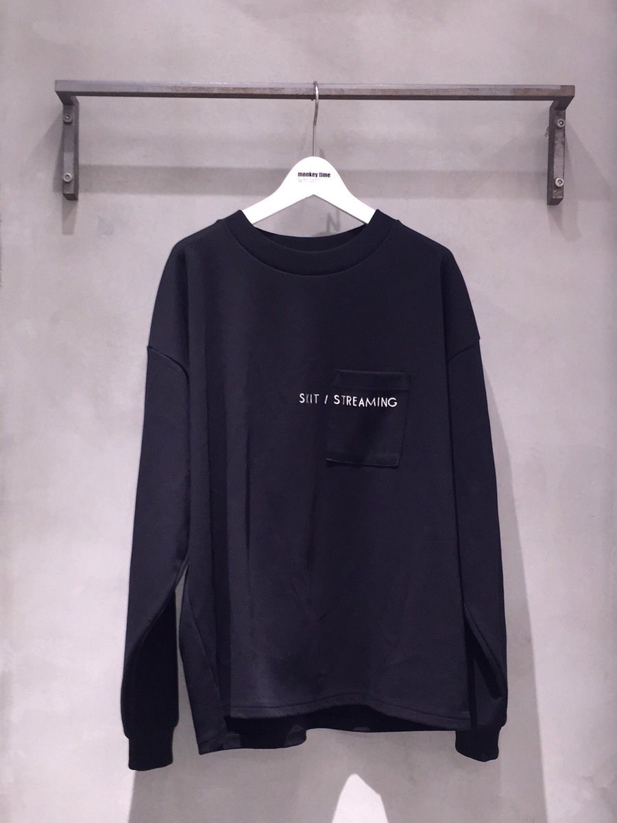 MT_SHINJUKU's tweet image. "PONTI EMBRO 1P LSL T"
¥8,500(+tax)

大き目の胸ポケットやポケットから
はみ出た刺繍がアクセントになった
新作が入荷致しました。

#monkeytimejp