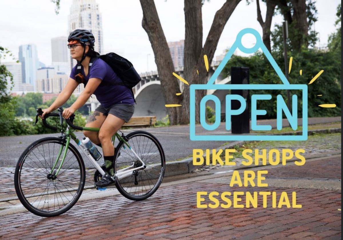 We need your help! 
Call your governor and ask that, if they enact a city or statewide shelter-in-place order, bike shops are able to stay open so essential workers and others who rely on their bike for transportation. qbp.com/bike-shops-are…
@qualitybike #colorado #covid19