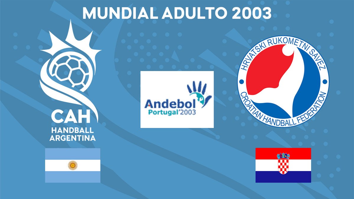 ⚠️ NUEVA ENTREGA ⚠️
A pesar de no ser la mejor calidad, vale la pena el recuerdo.
Primera victoria mundialista en la historia de Argentina 🇦🇷 ante el que sería Campeón del Mundo 2003, Croacia 🇭🇷.

📺 handballargentina.org/cahtv