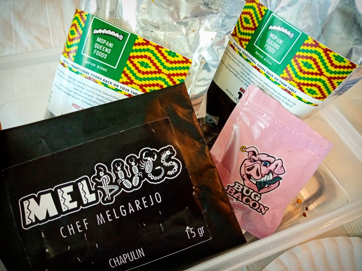 Entovegan's tweet photo. Sharing healthy immune-boosting quarantine snacks with people in South Africa!
#QuaratineLife #insectnutrition #immunebooster #insectsnacks
@MopaniQueens @MelbugsMX @BugBacon https://t.co/GKqCxpT0SJ