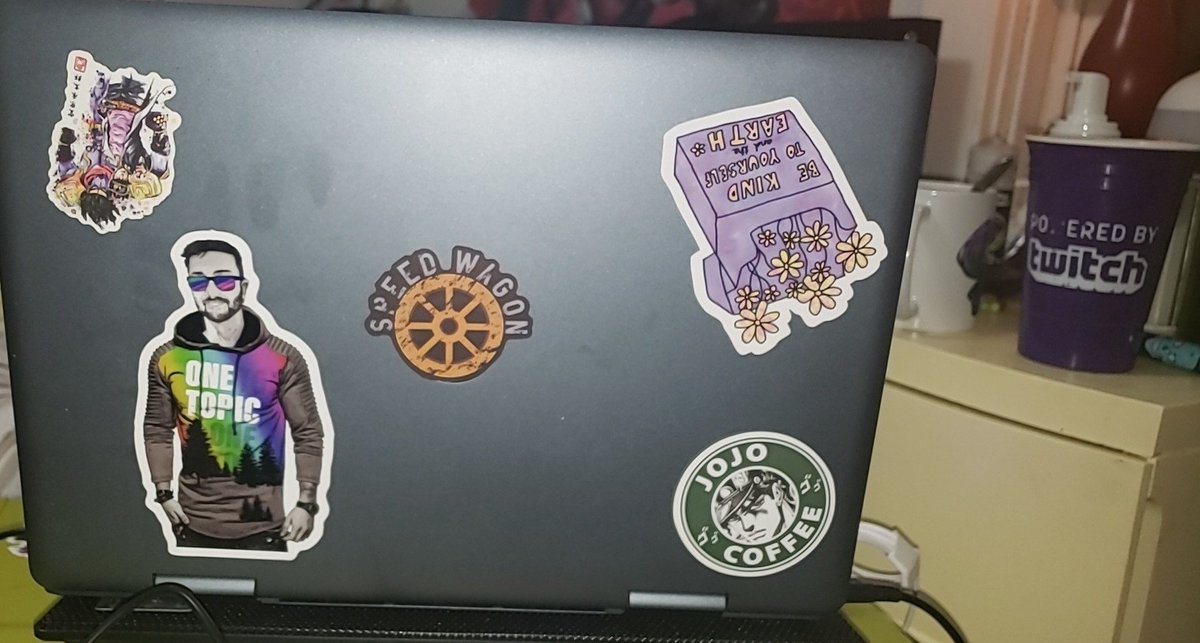 RayeQuinzel's tweet photo. @OneTopicAtATime I got some of your merch too!! Woot!! Welcome to my merch collection. ππ
#onetopicatatime
#YouTuber
#merch
#Stickers
#SadMilk
#BrokenDollGamers #MaryJanesRascals #TeamEmmmmsie #PrimedGamers #TheRaccPack #MysticMooners #TwitchPgh #BeautyGamers https://t.co/YKFZaOWorW
