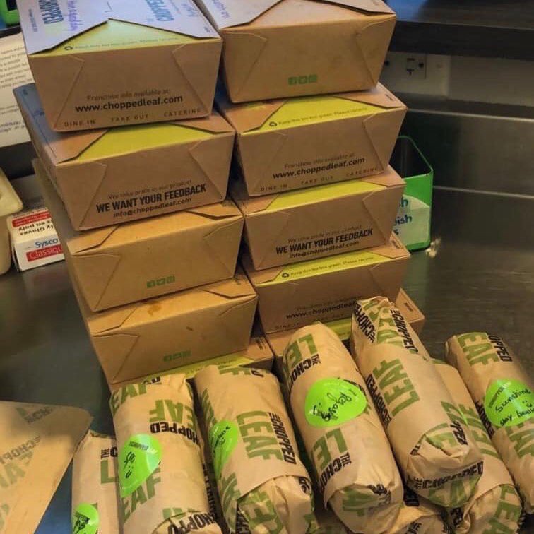 GroveMom's tweet photo. Well done #ChoppedLeaf you will have me as a customer in the future for sure! Thanks for taking care of my sister and her co-workers at PeaceArch! #MuchGratitude #FlattenTheCuve https://t.co/uGZSbcAaQf https://t.co/xzOFHJPcjC