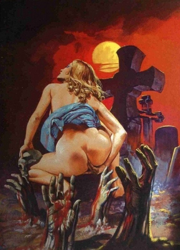 #art #sexy #horror #showcase I've been lazy today and I just realized ...