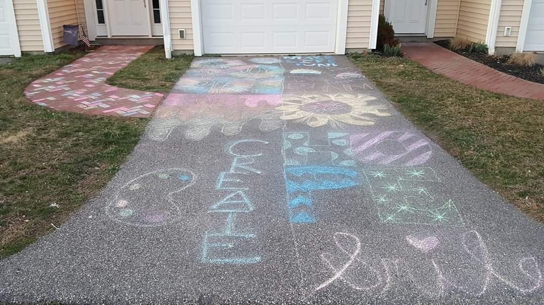 #ChalkTheWalk in Seekonk! Soo cool!