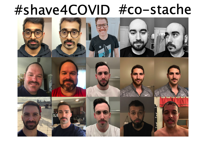 akkalantari's tweet photo. @PennStHershey emergency medicine team #shave4COVID &amp; unite with the #costache. https://t.co/OFFvt72SJv https://t.co/T2vuRwORgq