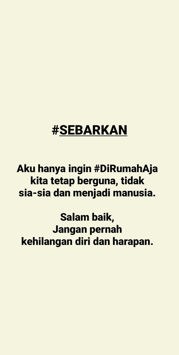 7. #SEBARKAN kalau mau ikutan
