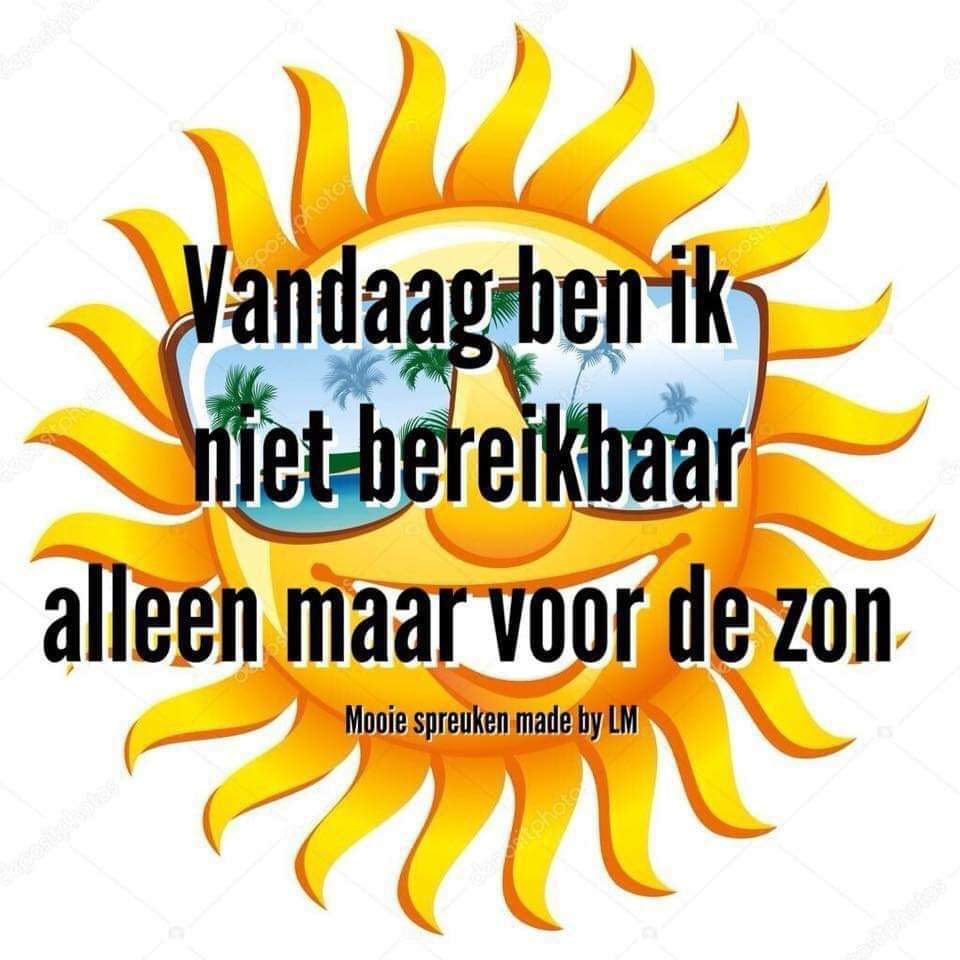 Heerlijk in het zonnetje 🌞🌞