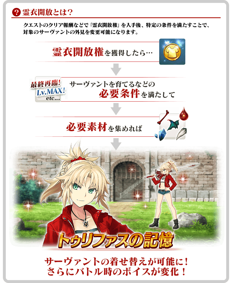 Fate Go News Jp Sur Twitter Event A New Costume Memories Of Trifas Is Now Available For Mordred Saber Fgo