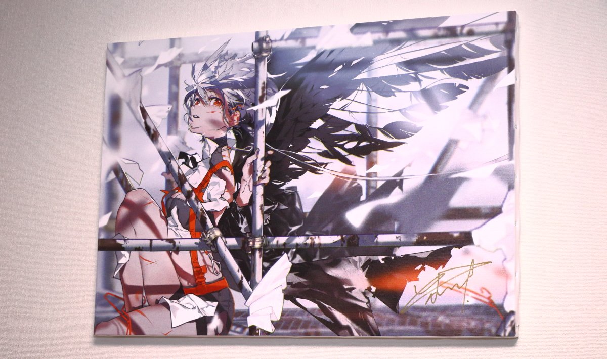 Sai 米山舞さんのキャンバスアート届いてました 大切に飾ります Sai 米山舞さんのキャンバスアート届いてました 大切に飾ります