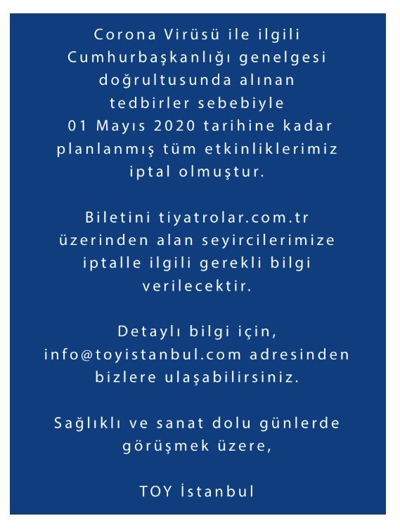 Seyircilerimizin Dikkatine!