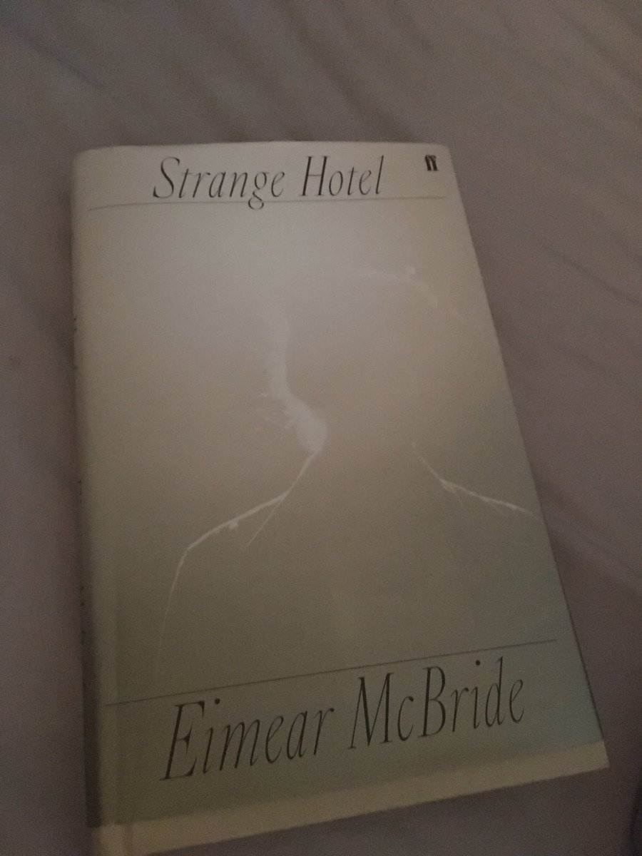 Book18: Strange Hotel by Eimear McBride. Maybe too claustrophobic a read for right now is my overwhelming feeling! A monologue travels through a number of non descript hotel rooms remembering a love lost & a seeing a future unfurling through the pain. Stick with it  #BookReview