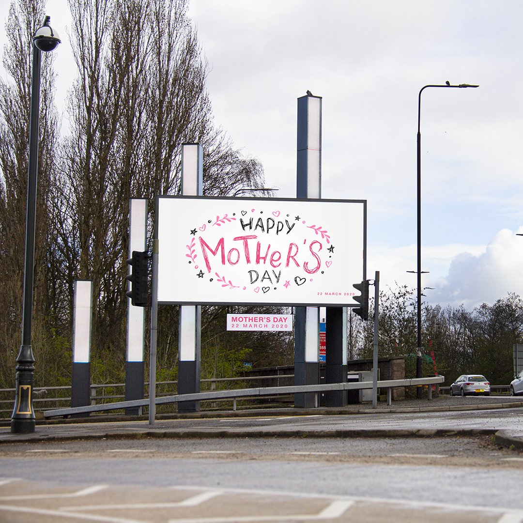 perfectfitmedia's tweet photo. Happy Mothers Day. A day of celebration honoring the mother of the family, as well as motherhood, maternal bonds, and the influence of mothers in society.
#PerfectFit #PerfectFitMedia #OOH #DOOH #MothersDay #HappyMothersDay #MothersDay2020 https://t.co/rl98x1P1Jv