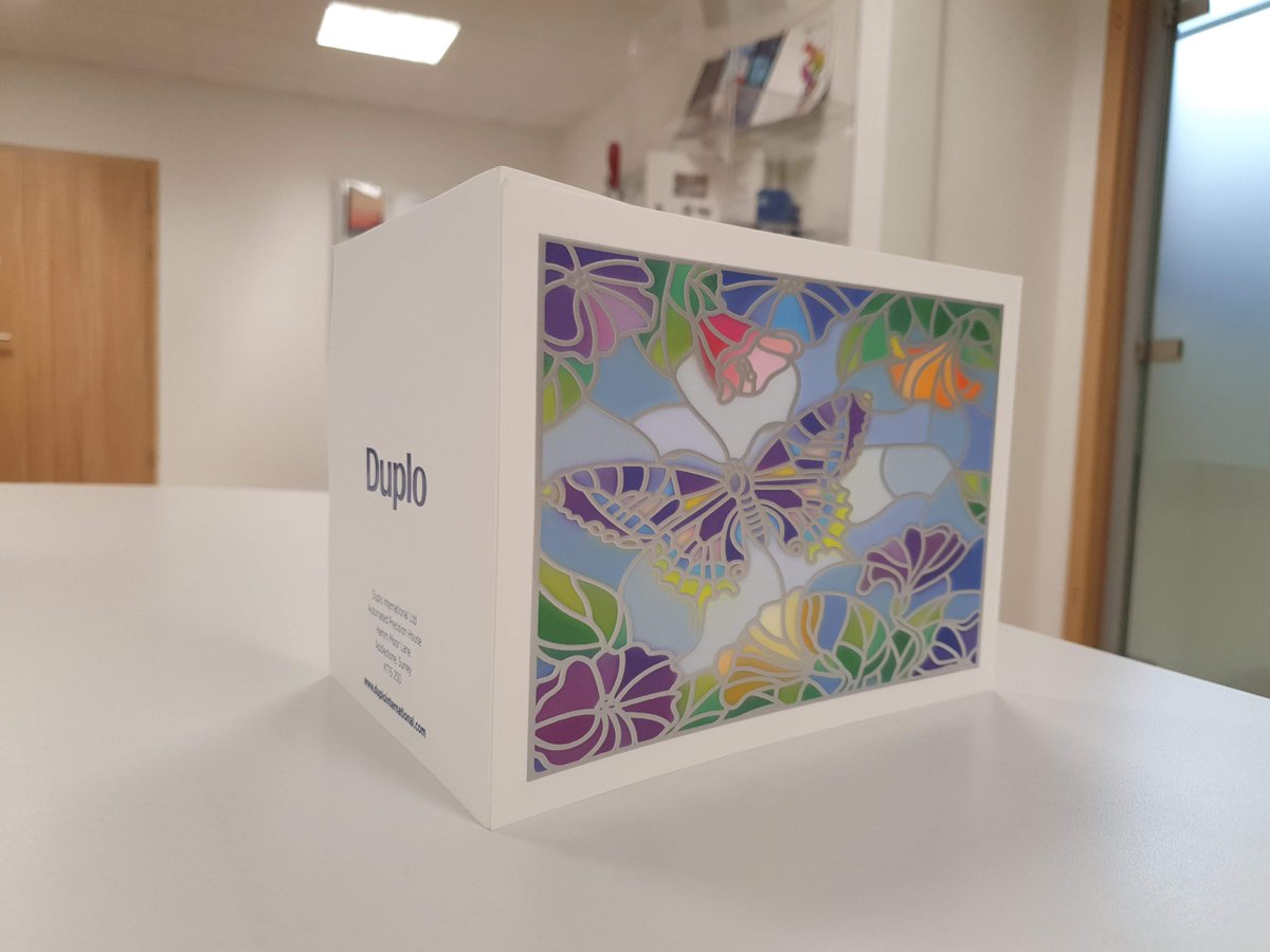 Duploint's tweet photo. #HappyMothersDay!

This print was made extra special with the Duplo #DuSense, 3D foil and DC range. https://t.co/WFr7jG9d2d