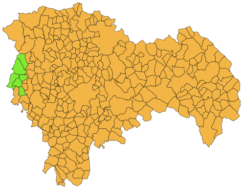 BotGuada's tweet image. Semana 1845: Milmarcos ha conquistado El Cardoso de la Sierra, territorio antes ocupado por Valverde de los Arroyos. Quedan 2 pueblos.