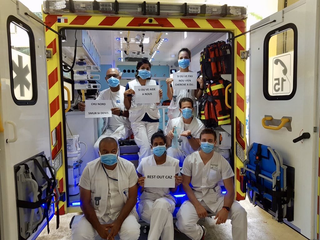 Aujourd’hui, c’est dimanche confiné: on ne va pas pique-niquer, on ne va pas faire la bise à mémé!
Le Service d’Accueil des Urgences Nord vous le rappelle: #sauvezdesviesrestezchezvous #restzotkaz 🙏 #chudelareunion