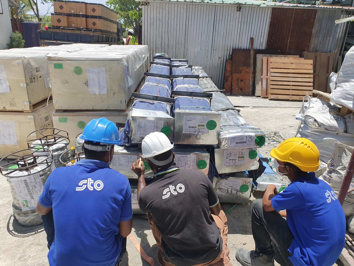 STOconstruction's tweet image. KONE elevator installation ongoing at The Gardens by JAUSA. We are installing 5 KONE NMonoSpace elevators at The Gardens.#kone #monospace