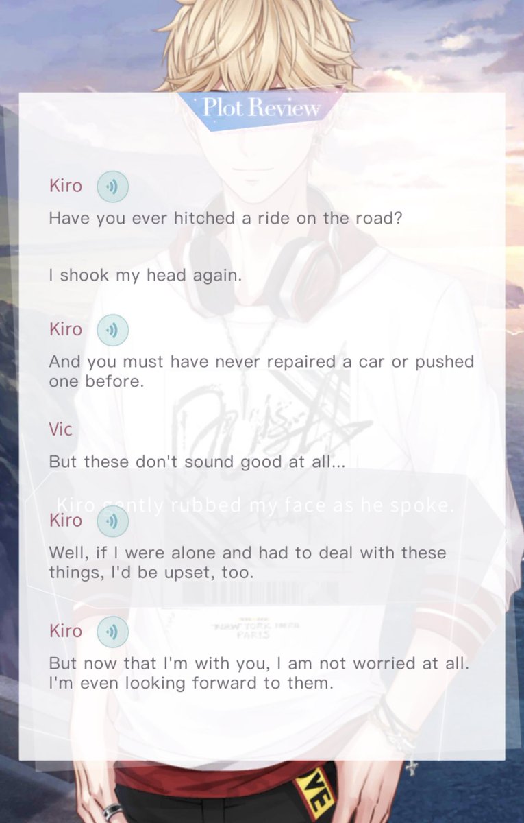 “the good news is we’ve unlocked a new way of traveling... have you ever hitched a ride on the road?” I’M FHSBDHSG KIRO