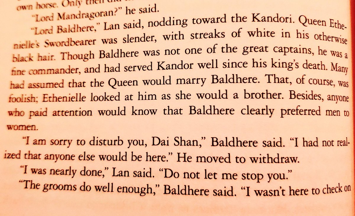 O Xrhsths The White Tower Podcast Sto Twitter Wheel Of Time Had Outdated Perceptions About Gender Sex But It Was Canonically Mentioned In A Throwaway Line That The Swordbearer For The Kandori Queen