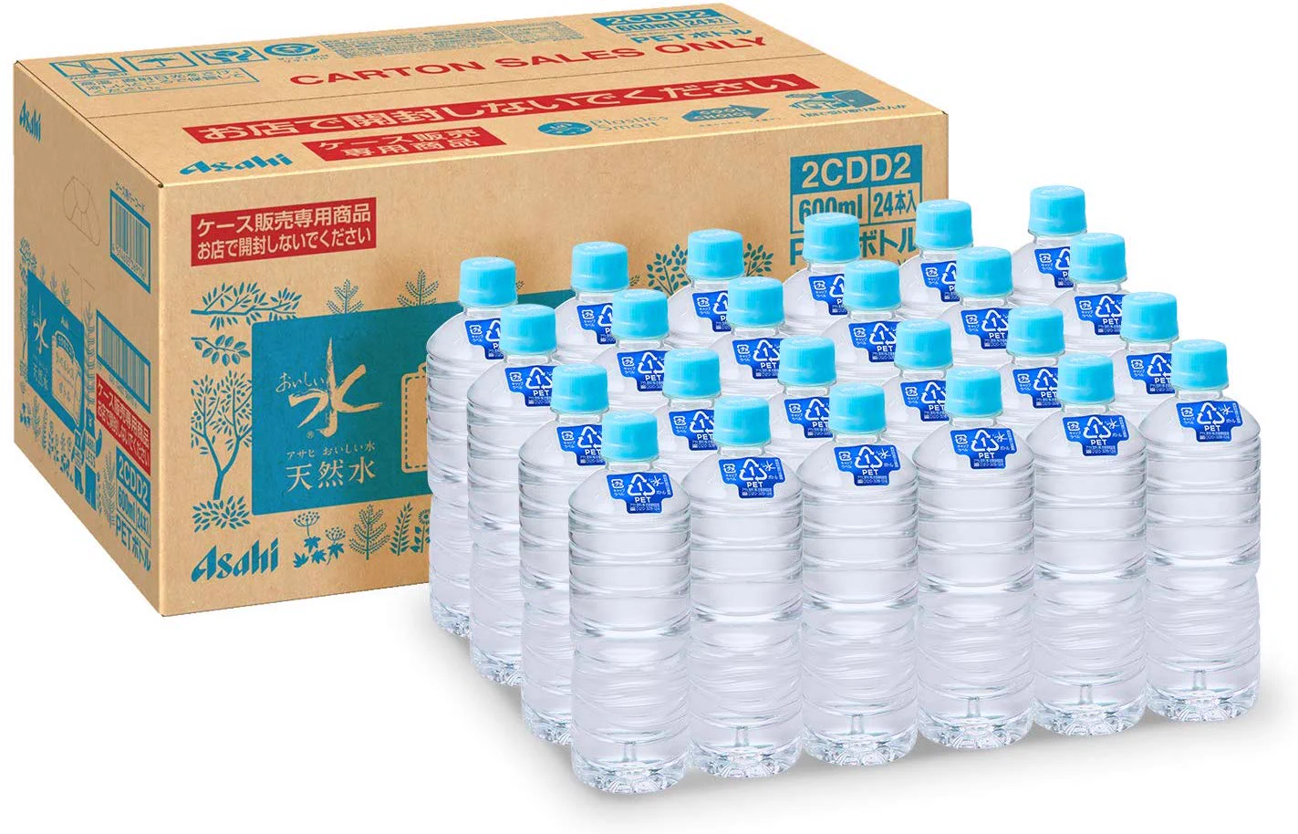 Amazonと飲料メーカーが組んだラベルレスのペットボトルが優秀