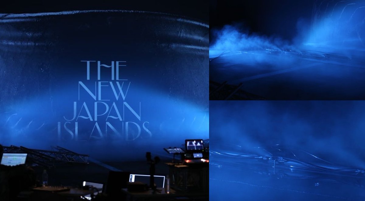 TheNewJapanIsl1's tweet photo. Silky Fine Mist Team (G.C.C) makes our live performance space artistic and fantastic! Thank you! https://t.co/Gnkjexrn5o