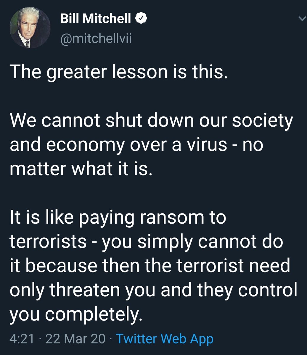 steinkobbe's tweet photo. If we negotiate with the virus we will only encourage the virus to threaten us again https://t.co/0G7qOEPz6F