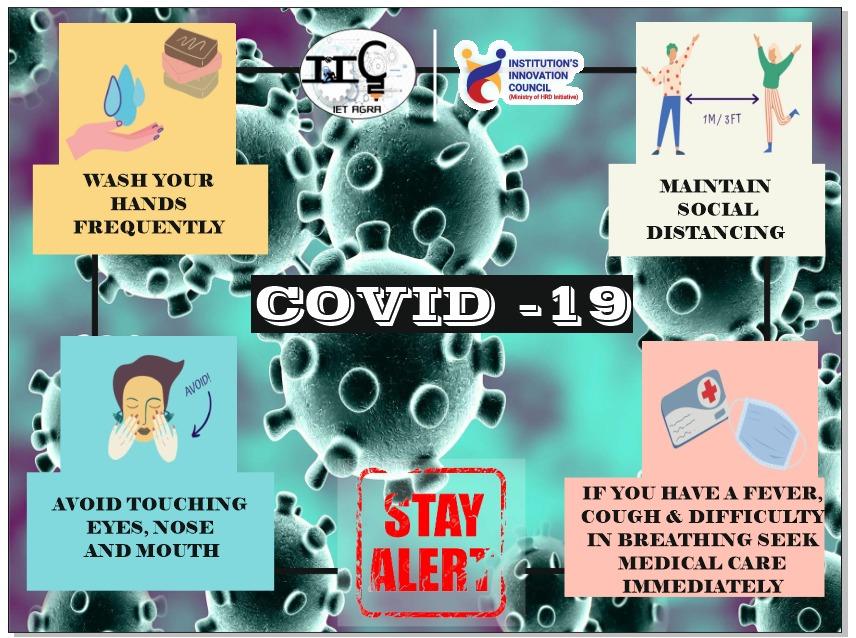 IicieT's tweet photo. It's a time to be a responsible citizen of our country . Self safety is most important , keeping yourself clean and away from people will lower the risk of being affected from this deadly virus.

So keep calm , wash your hands and stay indoor .

#iicietagra
#corona_fight https://t.co/VVzVZyStiu